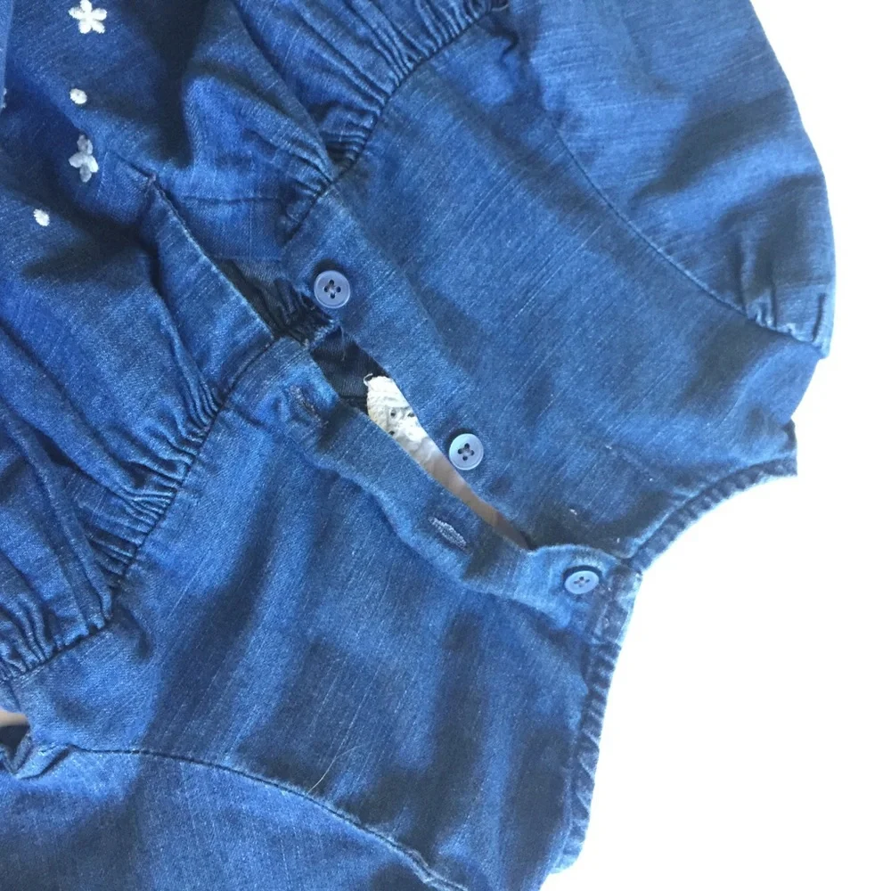 Old Navy butterfly denim Dress